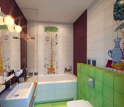 Proiectare si baie de interior pentru copii