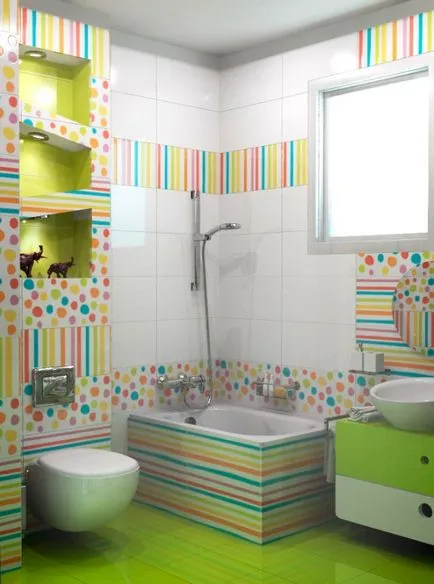 Проектиране и интериор баня за деца