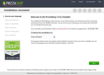 Dokumentáció prestashop v1-1