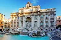 Фонтана ди Треви в Рим - фонтан състав мистериозна девойка и аква Дева - как да стигнете