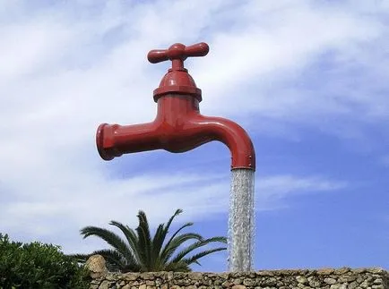 Fountain - a daru lóg a levegőben - (magic csap kút) Cadiz, Spanyolország - utazási portál - World