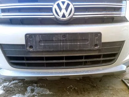 Volkswagen Tiguan növényvédelmi radiátor saját kezűleg