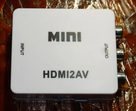 HDMI към адаптера AV (RCA)