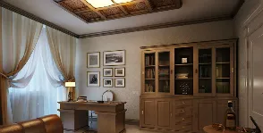 A belső tér a kabinet