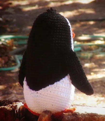 Играчки плетени пингвин от м