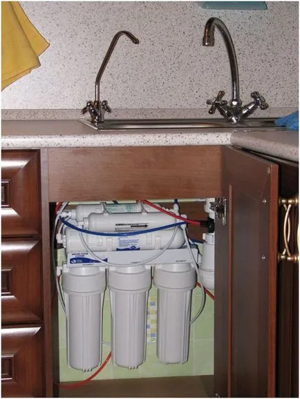 Instrucțiuni pentru instalarea unui filtru de osmoza inversa