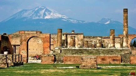 A történelem a város az ókori Pompeji ásatások, freskó, mit kell látni, hogy a kép Briullov