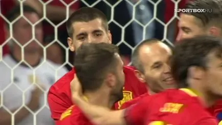 Spaniolii au făcut o primă înfrângere a monedei euro, Morata de două ori a marcat