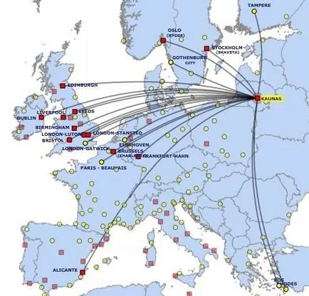 Cum ieftine pentru a acoperi în Europa prin Lituania