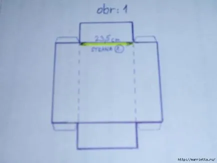 Hogyan készítsünk egy sarokban a doboz kosár