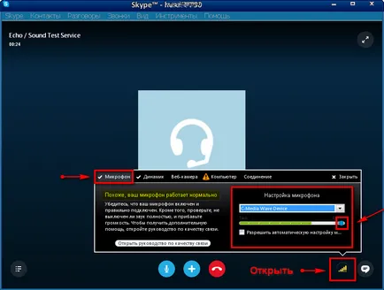 Cum se configurează microfonul în Skype pe un computer