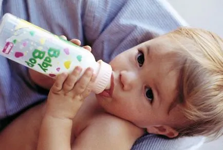 Как да се отбие детето от адаптирано мляко годишно