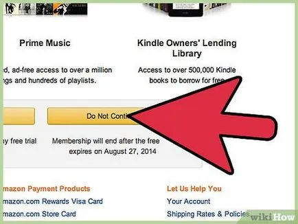 Как да се откажете от безплатна пробна версия на Amazon Prime
