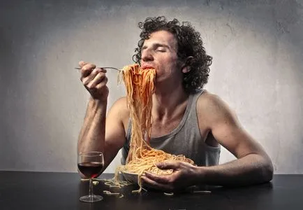 Hogyan enni spagetti - finom!