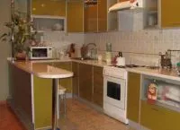 plan de bucătărie într-o casă privată