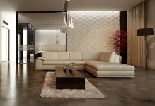 Плочки етажа в хола и фото стените, пода в дизайна на интериора огледалото и керамичните плочки