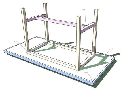 Hogyan tegyük egy fából készült asztal kezével