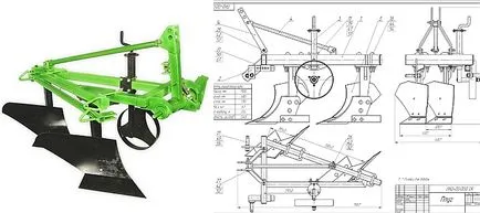 Hogyan lehet az ekét saját kezével a járás traktor és a traktor