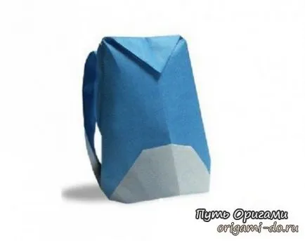 Hogyan készítsünk egy zsák origami - origami útvonal