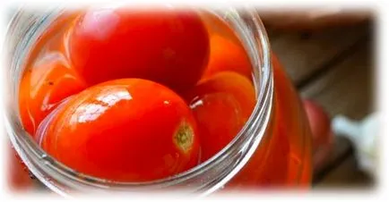 Как да туршия зелени домати и червени череши и Студената