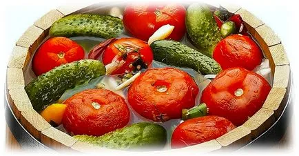 Как да туршия зелени домати и червени череши и Студената