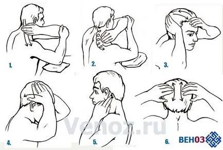 Cum să luați o durere de cap puternică tensiune în frunte, în gât
