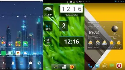 Cum se instalează widget-uri pe Android