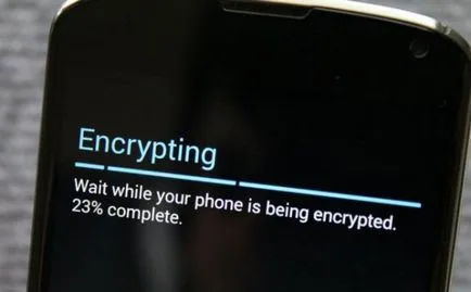 Hogyan titkosítja az adatokat az Android devayse