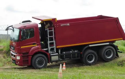 Kamaz 6520 teherautó leírások, eszköz diagramok, motor, fotók, videók, ár