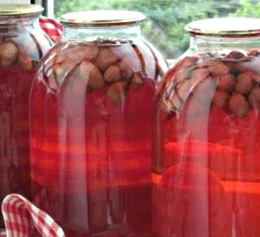 Горски ягоди компот рецепта за зимата, кулинарен блог