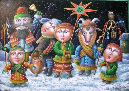 Carols за коледни истории, традиции