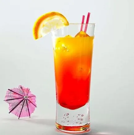 Cocktail Tequila Sunrise reteta bautura frumoasa