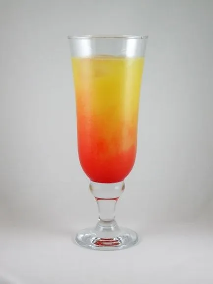 Koktél tequila Sunrise ital recept szép