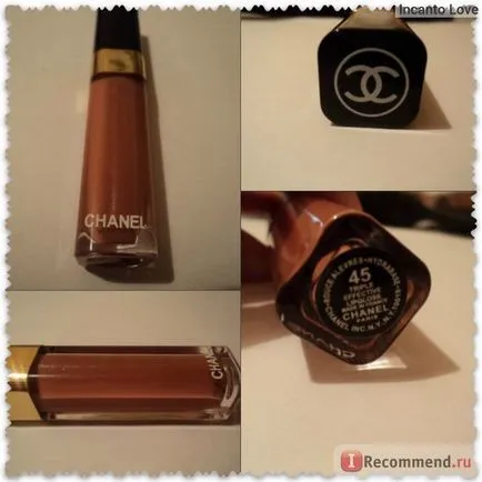 Falsurile de cosmetice - „umbra numărul 45 - luciu de buze Chanel - lipgloss triplu eficace - naturel -