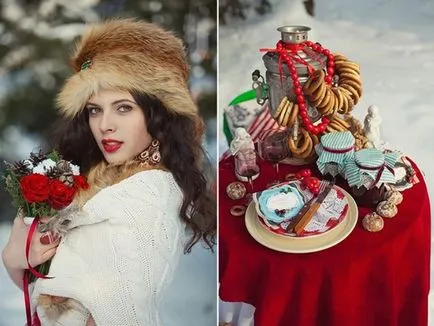 iarna idei frumoase nunta Photoshoot pentru sedinta foto