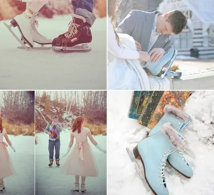 Gyönyörű téli esküvői fotózás ötletek fotózásra