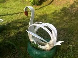 Swan на гумата е много проста!