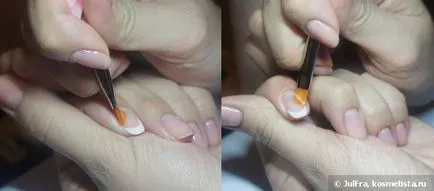 Manichiura acasă cu lac gel in gradina si recenzii shellac CND