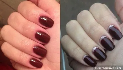 Manichiura acasă cu lac gel in gradina si recenzii shellac CND