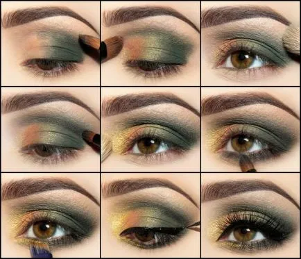 Eye make-up, în 2017, cu 27 de fotografii strălucitoare opțiuni pentru toate ocaziile