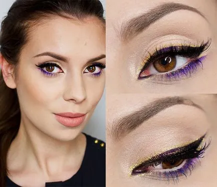 Eye make-up, în 2017, cu 27 de fotografii strălucitoare opțiuni pentru toate ocaziile