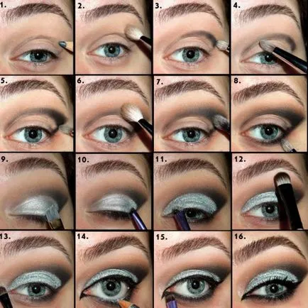 Eye make-up, în 2017, cu 27 de fotografii strălucitoare opțiuni pentru toate ocaziile