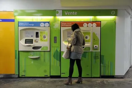 Metro Paris, modul de utilizare a biletelor, cartela de circuit