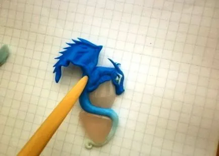Master-клас върху създаването на дракон от полимер глина