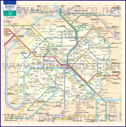 Metro Paris, sfaturi, prețul biletelor, linii și stații de metrou din Paris, circuitul