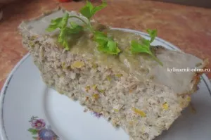 caserolă de carne (la grădiniță), din colecția culinară - Millefeuille