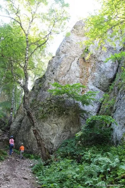 Muradymovskoe Gorge utazás Baskíriába