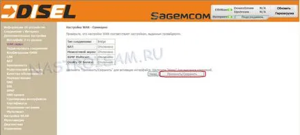 Configurarea router Sagemcom f @ st 2804 v5 pentru FTTB (PPPoE și IPTV), configurația hardware