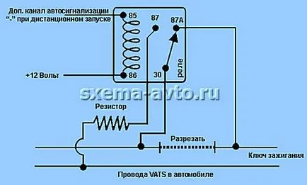 Bypass üzem indításgátlók, áramkör, Utánfutók - kézműves autók a kezüket