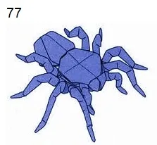 origami tarantula